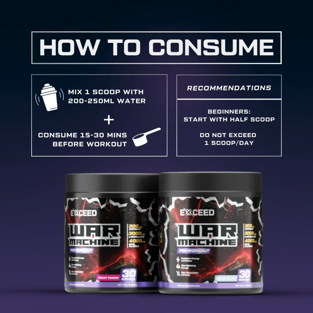 War Machine Pre Workout (Sour Mango) - Image 4